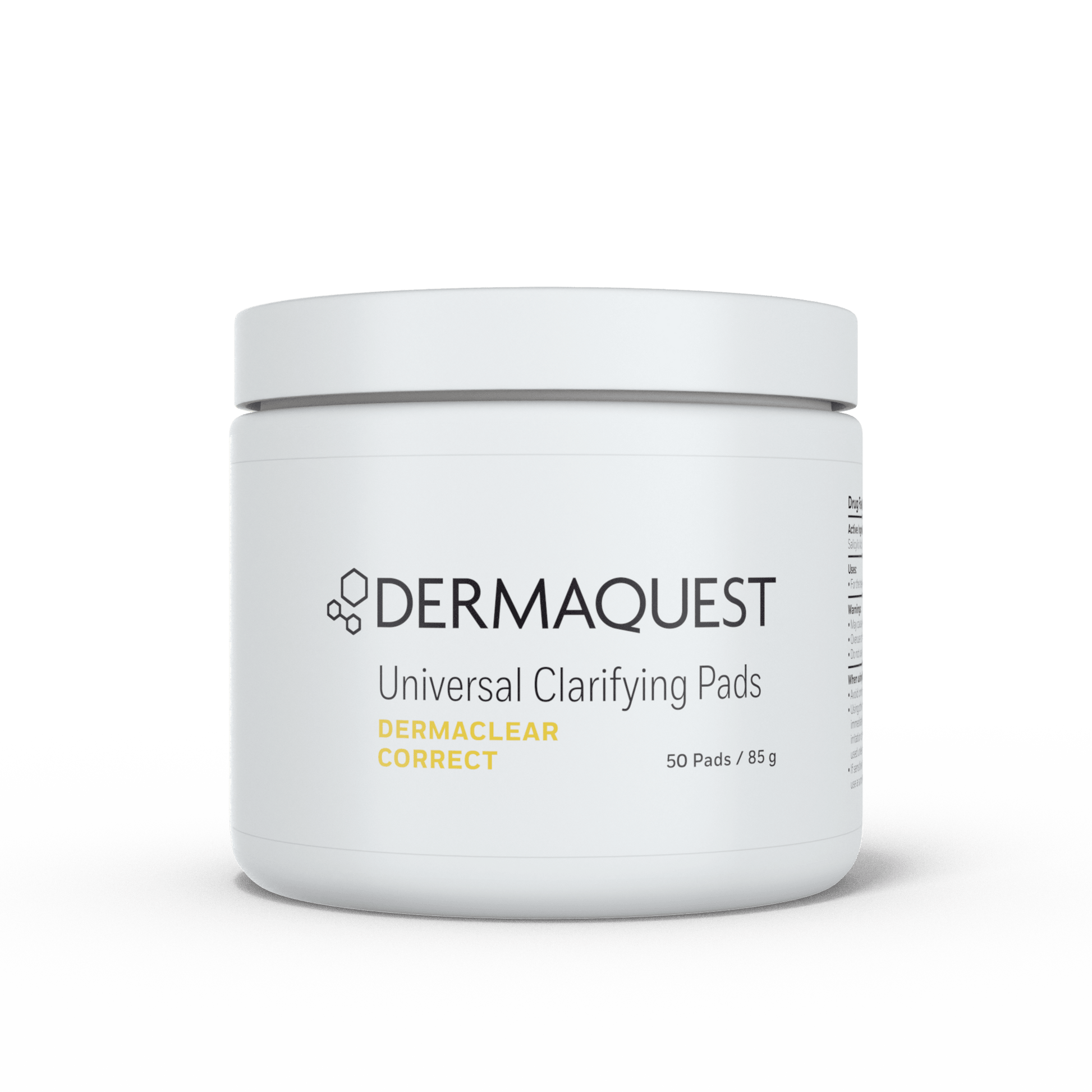 DermaQuest DermaClear Universal Clarifying Pads 50st - dehuidspecialistshop