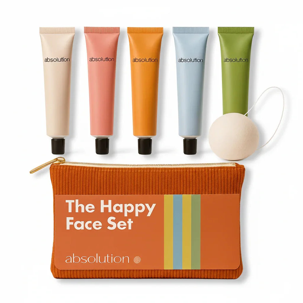 Absolution - Luxe masker set (the happy face set) - dehuidspecialistshop