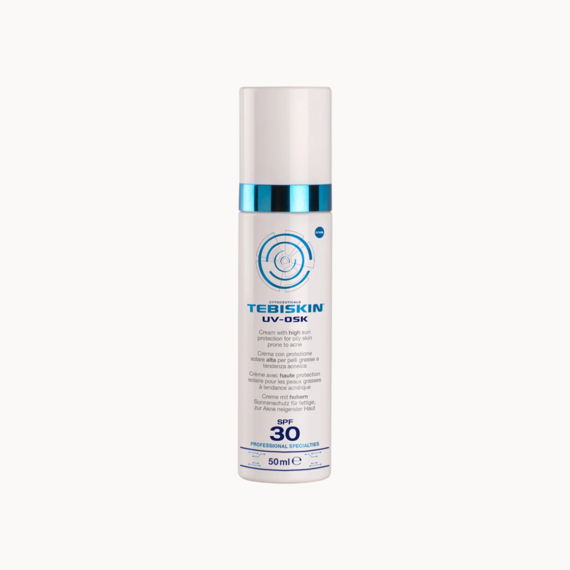 TEBISKIN - UV-OSK SPF 30 50ML - dehuidspecialistshop
