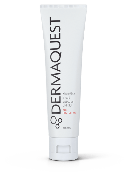 DermaQuest SheerZinc Broad Spectrum SPF 30 60ml - dehuidspecialistshop
